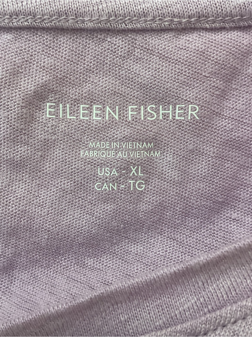 EILEEN FISHER Linen Tee - Picture 3 of 6